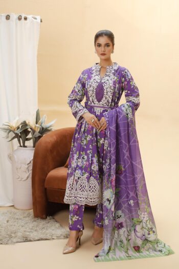 Floral Elegance – Ready to Wear Lawn Suit